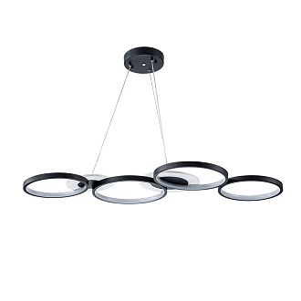 Подвесной светильник 3*100*43 см, 1*LED, 110W, 3000-6000K Arte Lamp Stardust A2452SP-100BK, Черный