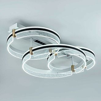 Потолочный светильник 88*50*21- см, *LED*177W, 3000-6000K, MODELIGHT  MDL.1058.880CL WH, Черный, Золото, Белый