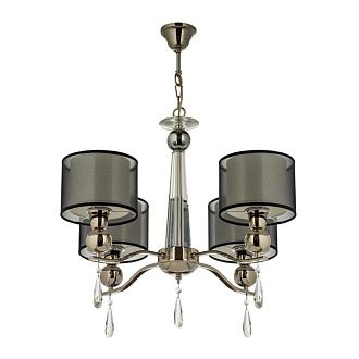 Люстра *68*50 см, 4*E14*40W, Arti Lampadari Rufina Nickel Rufina E 1.1.4.600 N, Матовый никель