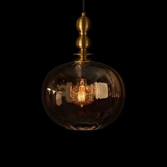 Подвесной светильник *25*-22,5 см, 1*E27*40W, LOFT IT Melon 10426 Amber, бронзовый