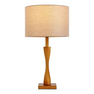 Настольная лампа 50 см, Lussole Franklin LSP-5031, дерево