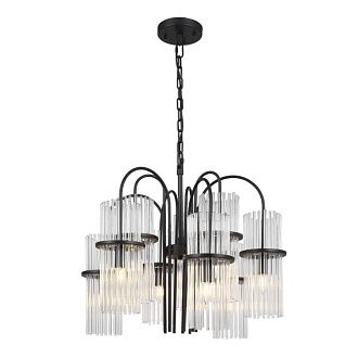 Подвесная люстра 67*209 см, 9*E14*40W, ST-Luce Tasse SL6145.403.09, черный