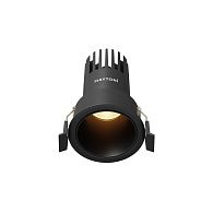 Встраиваемый светильник DL116-10W-2.7K-B **-9,7 см, *LED*10W, K, Maytoni technical Dip DL116-10W-2.7K-B, Черный, вр 6 см