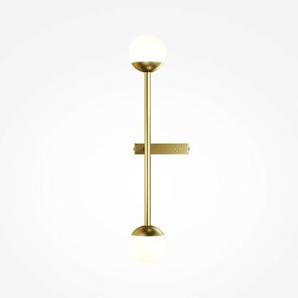 Бра 14,1*13*48 см, LED, 10W, 3000К, Maytoni TOUCH MOD285WL-L10BS3K латунный