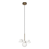 Подвесной светильник 27*34,5 см, 1*G9 Loft it Monro 10213/B White