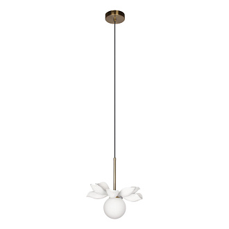 Подвесной светильник 27*34,5 см, 1*G9 Loft it Monro 10213/B White