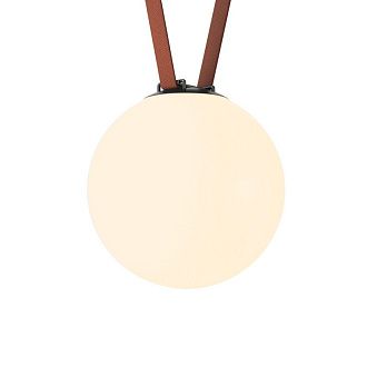 Светильник на шине *23*23,6- см, *LED*15W, 3000K, Denkirs BELTY ORB DK5555-BK, черный пластик