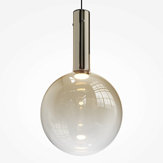 Светильник 25 см,6W, 3000K, Maytoni MOD182PL-L6CG3K, черный