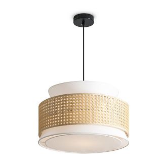 Подвесной светильник 40*211 см, E27, 60W, Freya Weave FR5492PL-01B черный