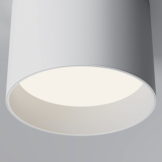 Накладной светильник 8,5*8,5*6,5 см, 1*GX53, 15W, Maytoni Technical GLAM C096CL-GX53-W белый
