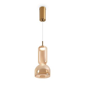 Подвесной светильник *13*47-235 см, 1*LED*6W, 3000K, Freya  FR5636PL-L6AM1, Латунь