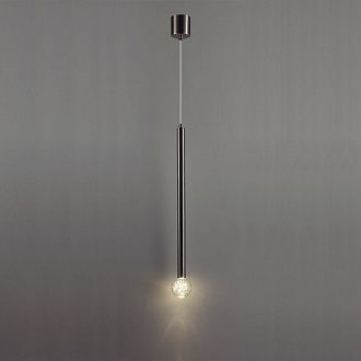 Подвесной светильник 6 см, 3W, 3000K, Odeon Light 4375/3LA, никель