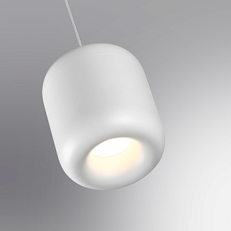 Светильник подвесной светодиодный с механизмом регулировки высоты 9,5*202 см, LED 10W 3000K NOVOTECH OVER LISSE 359437 белый