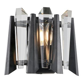 Бра настенное *23*20-20 см, 2*E14*40W, Lussole Nueces LSP-6056, черный