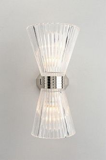 Бра 18*14*27 см, 2*E14, 40W, Aployt Elinor APL.801.11.02, хром