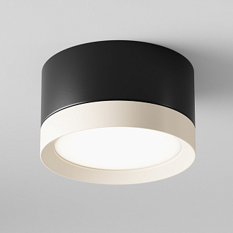 Светильник 9 см, Technical C086CL-GX53-SRD-BW, черный-белый