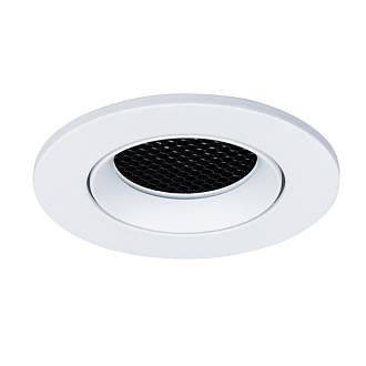 Точечный светильник 8,8*2,5 см, 1 GU10*35W, К, Arte Lamp Fuji A2865PL-1WH, Белый, вр 7,5 см