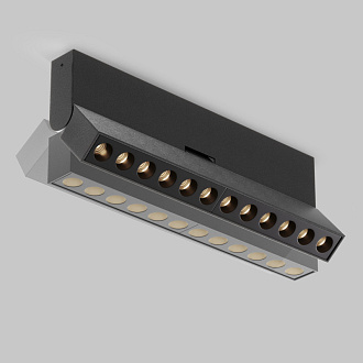 Накладной светильник 22*2,3*8,8 см, LED, 12W, 3000К, Maytoni Technical Points Rot C136CL-12W3K-B черный