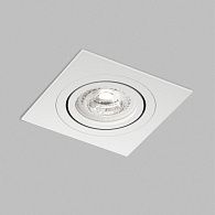 Встраиваемый светильник 9,3*9,3*2,4 см, 1*GU5.3*15W, Denkirs Prime DK-DH2021-WH, белый