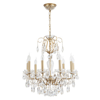 Люстра 65*70 см, 9*E14*60W Золото Crystal Lux MONTANA SP9