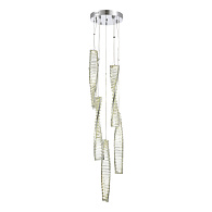 Светильник подвесной 28* см, LED*1*55W, 3000K, St Luce Elica SL6205.103.05, Хром
