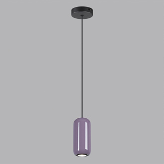 Подвес 7,6*7,6*120 см, 1 GU10*4W, Odeon Light Ovali, черный 5053/1