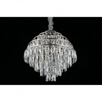 Каскадная люстра 45*75-150 см, 6*E14, 40W, Aployt Wanda APL.735.03.06, хром