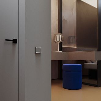 Выключатель встраиваемый S70 карточный 16А, кашемир Voltum VLS010703