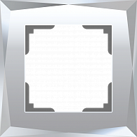 W0011220 Рамка на 1 пост Diamant, зеркальный Werkel, 4690389158803