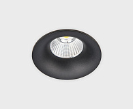 Встраиваемый светильник 8,4*8 см, ITALLINE IT06-6016 black 4000K, вр 8,4 см