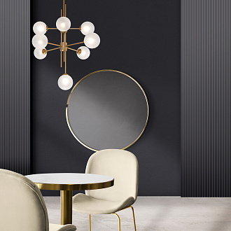 Потолочный светильник 72*87 см, 8*G9 Eurosvet 50383 латунь a066796