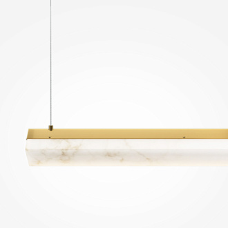 Подвесной светильник 100*8,5*316,2 см, LED, 35W, 3000К, Maytoni Petra MOD250PL-L36BS3K латунный