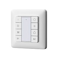 Кнопочная настенная панель 2 сцены, 1 группа DALI DT8 Цветной (RGB)+W Maytoni 721051