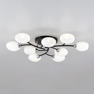 Люстра Citilux Флорида Черн.+Хром CL148195