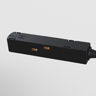 Коннектор питания угловой Maytoni Technical Magnetic track system S35 TRA004CPC-22B черныйIP 20
