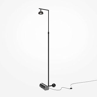 Торшер 30*24*215 см, LED*13W, 3000K, Maytoni Pikant MOD372FL-L10B3K, черный