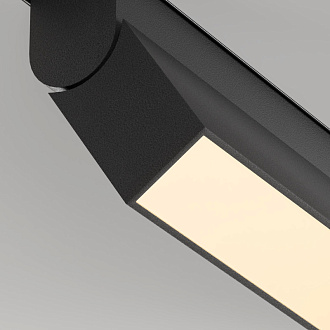 Светильник 22 см, 12W, 3000K-6000K Maytoni Technical BASIS Exility LED TR036-4-12W3K-DS-B черный, 120°, Dim Exility