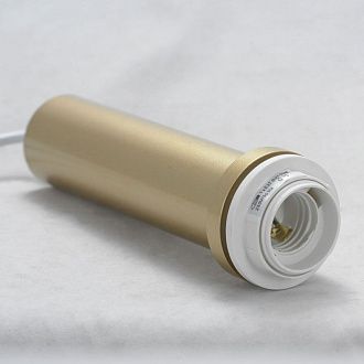 Подвесной светильник диаметр 15 см Lussole Ondulati LSP-8352 золото