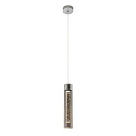 Подвесной светильник 10*10*200 см, LED 5W, 4000K, Хром MODELUX ML.88940.1