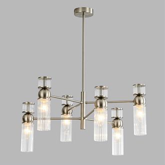Люстра 62*72 см, 6*E14*40W, 12 м2 Lumion Denver LUM8277/6, стальной; серебристый