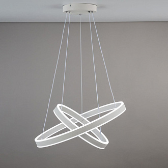 Светильник 60 см, 108W, 3000-5500K Citilux Дуэт CL719640 белый