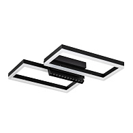 Светильник 50*46*12 см, LED 60W, 3000 / 6000K, Черный LED4U L1034-500