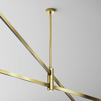Стойка 2,9*2,9*40,6 см, Maytoni Technical Magnetic trаck system Flarity латунь TRA158C-D1-BS латунный