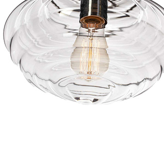 Подвесной светильник Loft IT 2073-B, диаметр 27 см, хром
