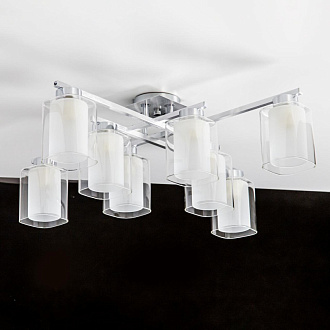 Люстра потолочная Citilux Диез CL111180, Алюминий, диаметр 76 см