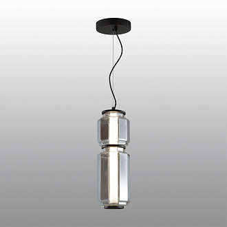 Подвесной светильник  15*15*50-200 см, 1*LED*20W Odeon Light Jam 5408/20L черный