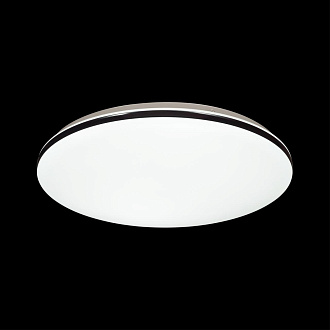 Cветильник 38,5*8 см, LED 48W, 3000-4200-6500 К, IP43, белый/черный, пластик Sonex Vaka, 3042/DL