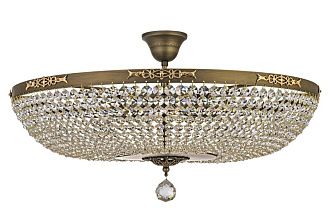 Люстра *60*30 см, 6*E27*60W, Arti Lampadari Pera Pera E 1.3.60.2.100 MA, Бронза