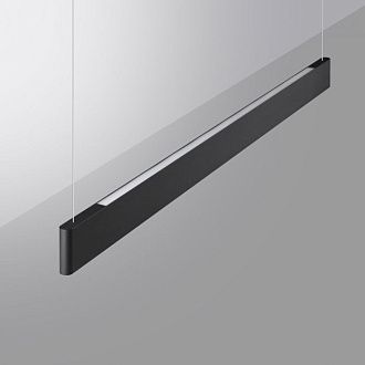 Светильник подвесной 120 см, 12-24W, 3000-5700K диммир. со сменой цв. температуры (управл. - пульт ДУ или прилож. Smart Life), Novotech Iter 359548, черный