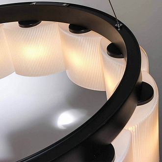 Подвесная люстра Lightstar Nibbler 812186, черный, диаметр 66 см